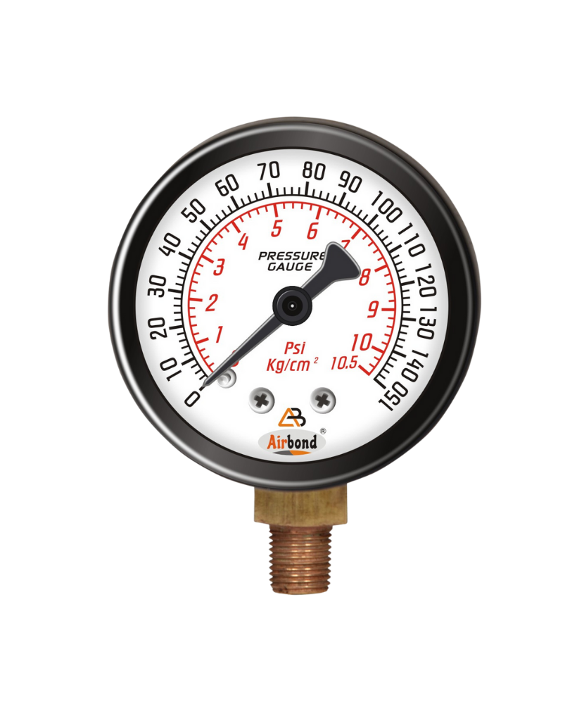 APG 02 Tyre Air Pressure Gauge – 50 mm Dial